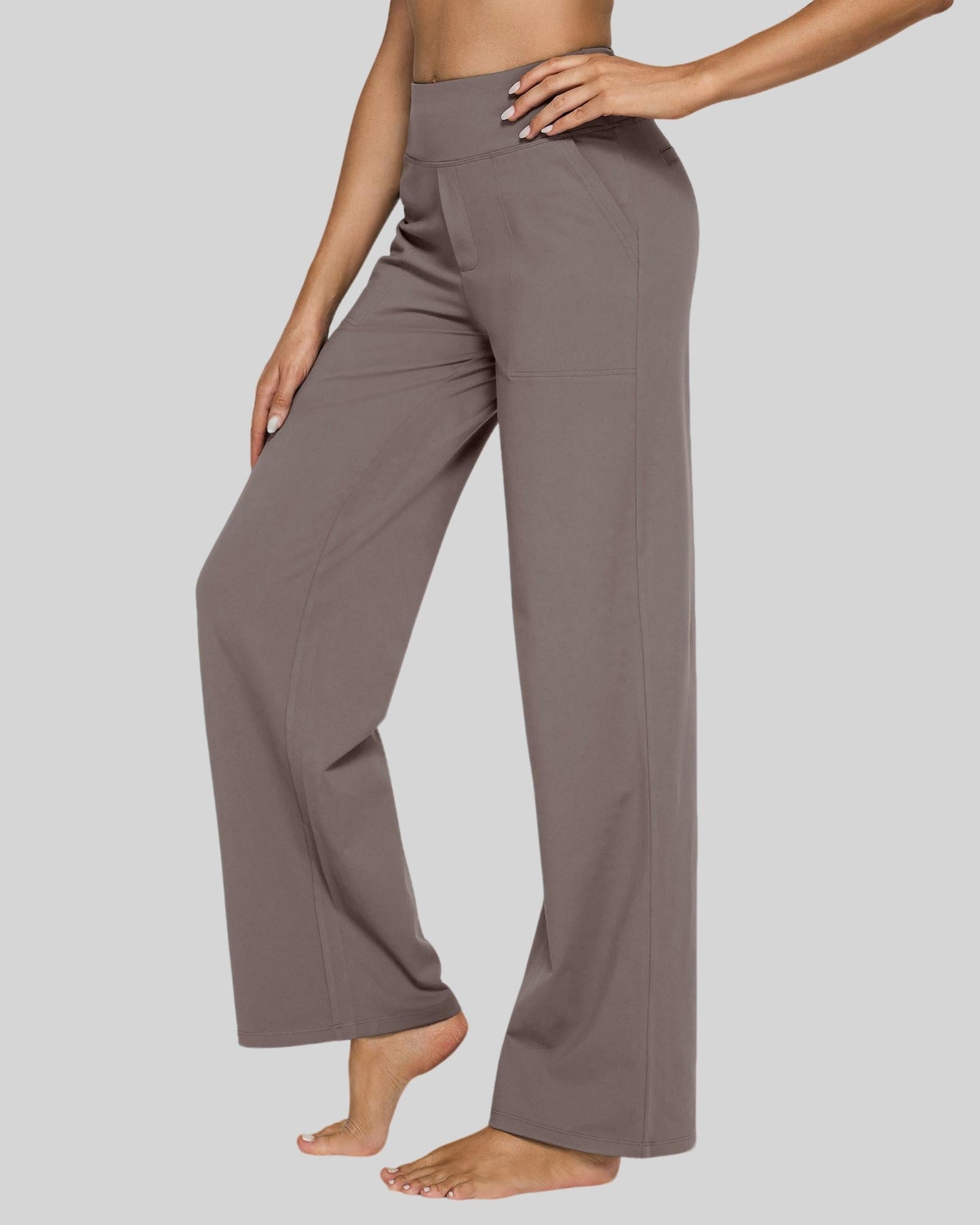 Comfort Fit High-Waist Pants - VIP