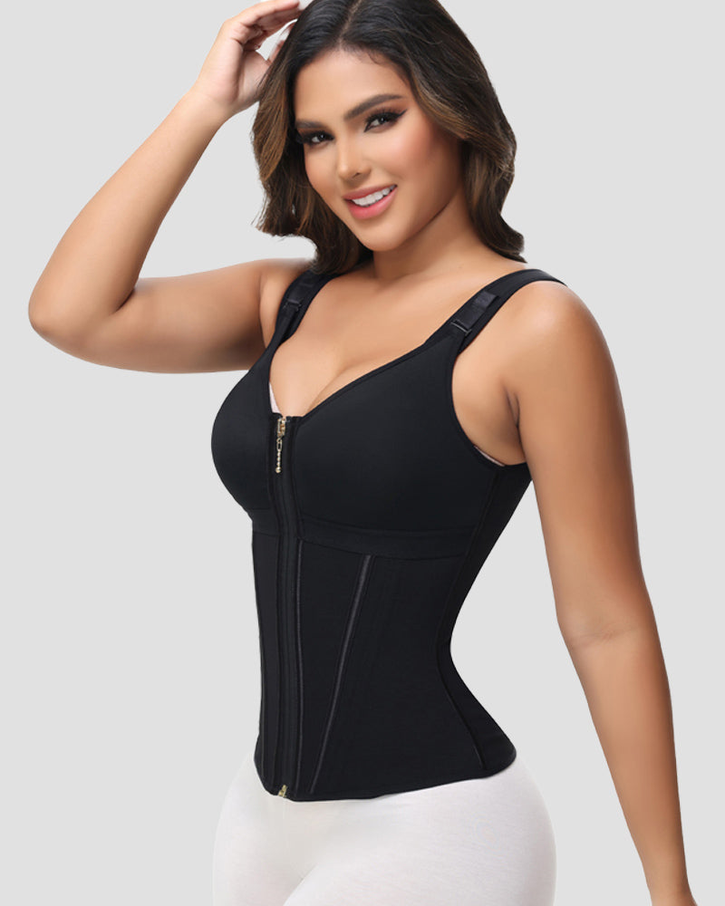Women's ShapeFit Zip Corset Vest - VIP
